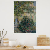 Camille Monet in de tuin van Argenteuil Poster (Keuken)