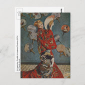 Camille Monet in Japans kostuum door Claude Monet Briefkaart (Voorkant / Achterkant)