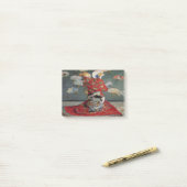Camille Monet in Japans kostuum door Claude Monet Post-it® Notes (Op bureau)