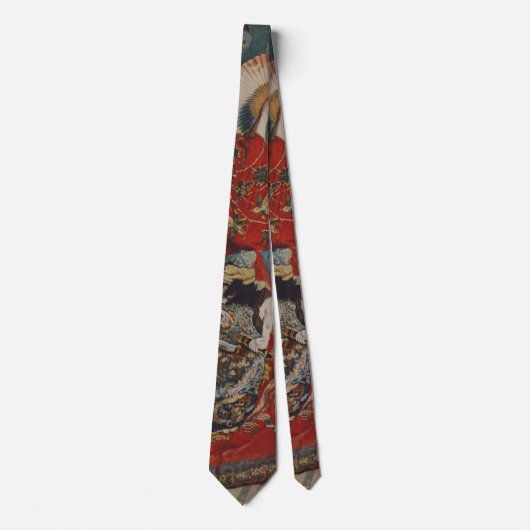 Camille Monet in Japanse kostuums door Claude Mone Stropdas (Voorkant)