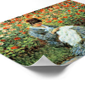 Camille Monet & Kind Moederdag Monet Poster (Hoek)