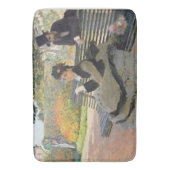 Camille Monet op een Bench Claude Monet Badmat (Voorkant Verticaal)