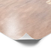 Camille Monet op een tuinbank Foto Afdruk (Hoek)