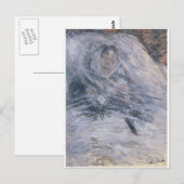 Camille Monet op haar sterfbed (1879) Briefkaart (Voorkant / Achterkant)
