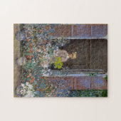 Camille Monet op Window Monet Fine Art Legpuzzel (Horizontaal)
