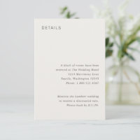 Camille Neutral Modern Wedding