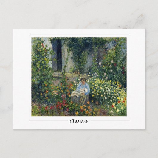 Camille Pissarro #129-2 - Fine Art Briefkaart (Voorkant)