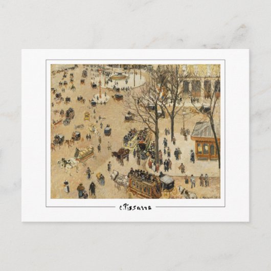 Camille Pissarro #15-2 - Fine Art Briefkaart (Voorkant)