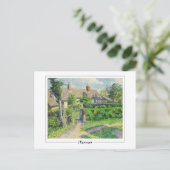 Camille Pissarro #17 - Fine Art Briefkaart (Staand voorkant)