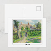 Camille Pissarro #17 - Fine Art Briefkaart (Voorkant / Achterkant)