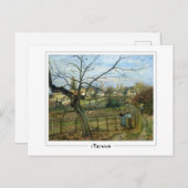 Camille Pissarro #219 - Fine Art Briefkaart (Voorkant / Achterkant)