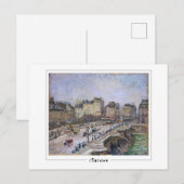 Camille Pissarro #355 - Fine Art Briefkaart (Voorkant / Achterkant)