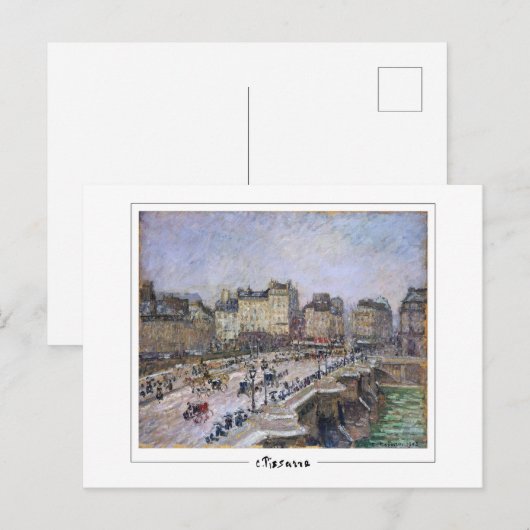 Camille Pissarro #355 - Fine Art Briefkaart (Voorkant / Achterkant)