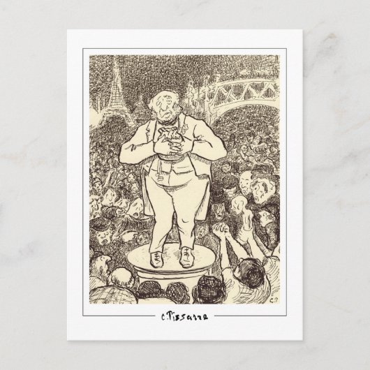 Camille Pissarro #363-2 - Fine Art Briefkaart (Voorkant)