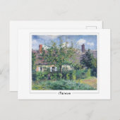 Camille Pissarro #385-2 - Fine Art Briefkaart (Voorkant / Achterkant)