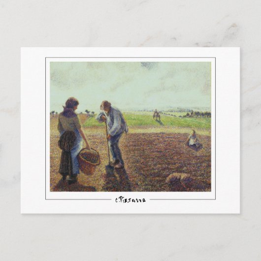 Camille Pissarro #388-2 - Fine Art Briefkaart (Voorkant)