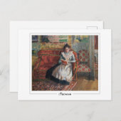 Camille Pissarro #417-2 - Fine Art Briefkaart (Voorkant / Achterkant)