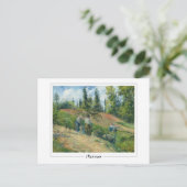 Camille Pissarro #427-2 - Kunstmatig Briefkaart (Staand voorkant)