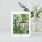 Camille Pissarro #433-2 - Fine Art Briefkaart (Staand voorkant)