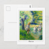 Camille Pissarro #433-2 - Fine Art Briefkaart (Voorkant / Achterkant)