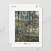 Camille Pissarro #448-2 - Fine Art Briefkaart (Voorkant / Achterkant)