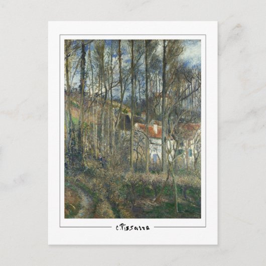 Camille Pissarro #448-2 - Fine Art Briefkaart (Voorkant)