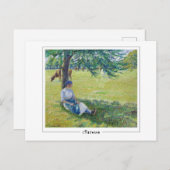 Camille Pissarro #450-2 - Fine Art Briefkaart (Voorkant / Achterkant)