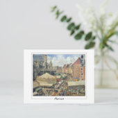 Camille Pissarro #481-2 - Fine Art Briefkaart (Staand voorkant)