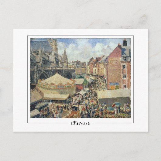 Camille Pissarro #481-2 - Fine Art Briefkaart (Voorkant)