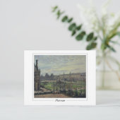 Camille Pissarro #496-2 - Fine Art Briefkaart (Staand voorkant)