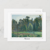 Camille Pissarro #514-2 - Fine Art Briefkaart (Voorkant / Achterkant)