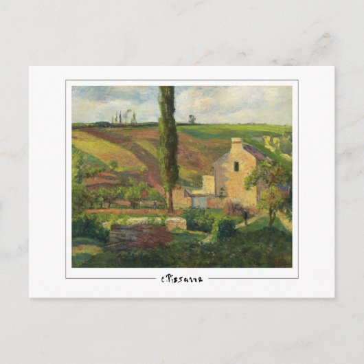 Camille Pissarro #521-2 - Fine Art Briefkaart (Voorkant)