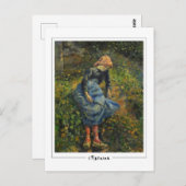 Camille Pissarro #530-2 - Fine Art Briefkaart (Voorkant / Achterkant)