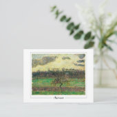 Camille Pissarro #539 - Fine Art Briefkaart (Staand voorkant)