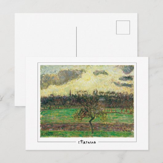 Camille Pissarro #539 - Fine Art Briefkaart (Voorkant / Achterkant)