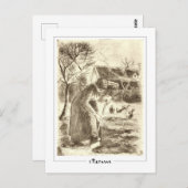 Camille Pissarro #553-2 - Fine Art Briefkaart (Voorkant / Achterkant)