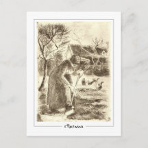 Camille Pissarro #553-2 - Kunstkaart
