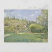 Camille Pissarro | A Cowherd te Valhermeil, Auvers Briefkaart (Voorkant)