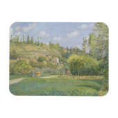 Camille Pissarro | A Cowherd te Valhermeil, Auvers Magneet (Horizontaal)