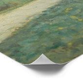 Camille Pissarro | A Cowherd te Valhermeil, Auvers Poster (Hoek)