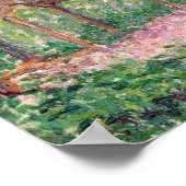 Camille Pissarro A Washerwoman te Éragny Poster (Hoek)