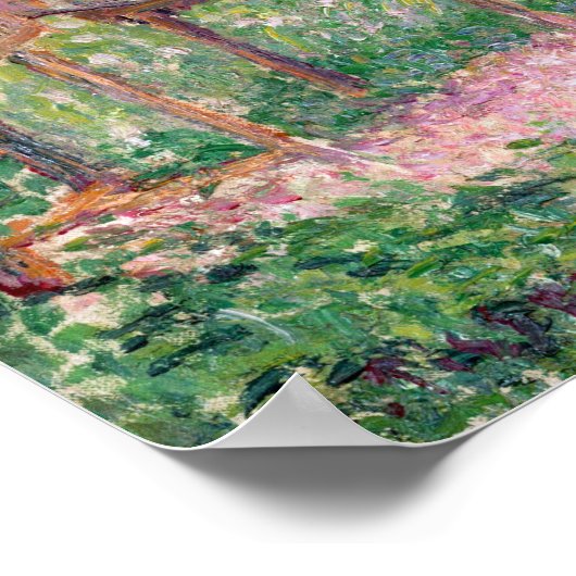 Camille Pissarro A Washerwoman te Éragny Poster (Hoek)