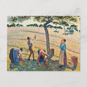 Camille Pissarro - Apple Harvest Briefkaart