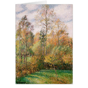 Camille Pissarro - Autumn, Poplars, Eragny