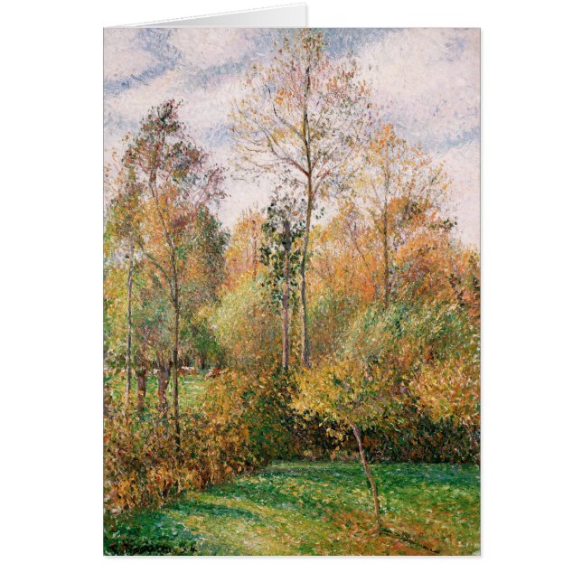 Camille Pissarro - Autumn, Poplars, Eragny (Voorkant)
