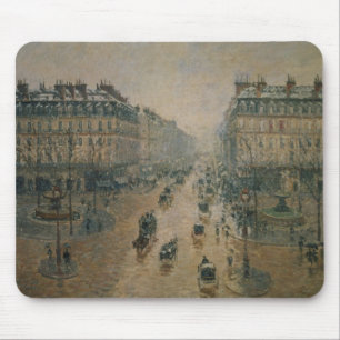 Camille Pissarro   Avenue de L'Opera, Parijs, 1898 Muismat
