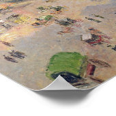 Camille Pissarro | Avenue de L'Opera, Parijs Poster (Hoek)