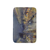 Camille Pissarro - Boulevard Montmartre bij nacht Badmat (Voorkant Verticaal)