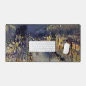 Camille Pissarro - Boulevard Montmartre bij nacht Bureaumat (Keyboard & Muis)