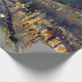 Camille Pissarro - Boulevard Montmartre bij nacht Cadeaupapier (Hoek)